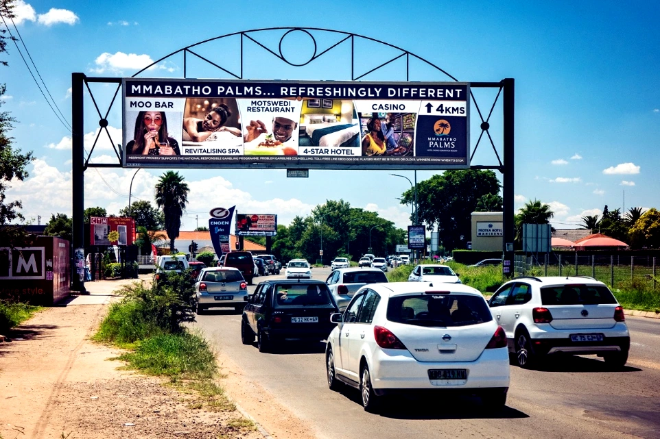 Gantry billboard in Gweru